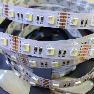 China Non-Waterproof 5050 4IN1 RGBW LED Strip Light SMD RGBWW 4 colors led String 5M/reel DC12V/24V factory
