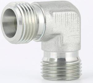 China DIN Standard 1c9 Hydraulic 90 Degree Metric Thread Connector for Long Working Life factory