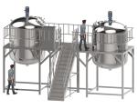 316/304 Stainless Steel Liquid Detergent Mixer Homogenizer Machine