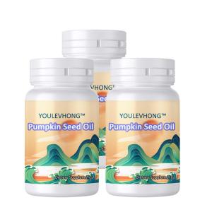 China USA Gluten Free Cold Pressed Pumpkin Seed Oil Softgels For Optimal Health Supports Cardiovascular Health factory