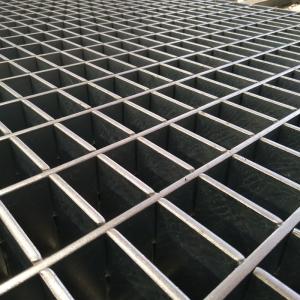 China 304 Stainless Galvanized Press Locked Steel Bar Gratings With Mild Steel Material factory