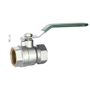 China Brass Lever Ball Valve Female And Male Threaded SS Ball Valve With Carbon Steel Handle factory