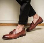 Fashion Sneaker Mens Casual Flat Shoes , Mens Boat Shoes Custom Color