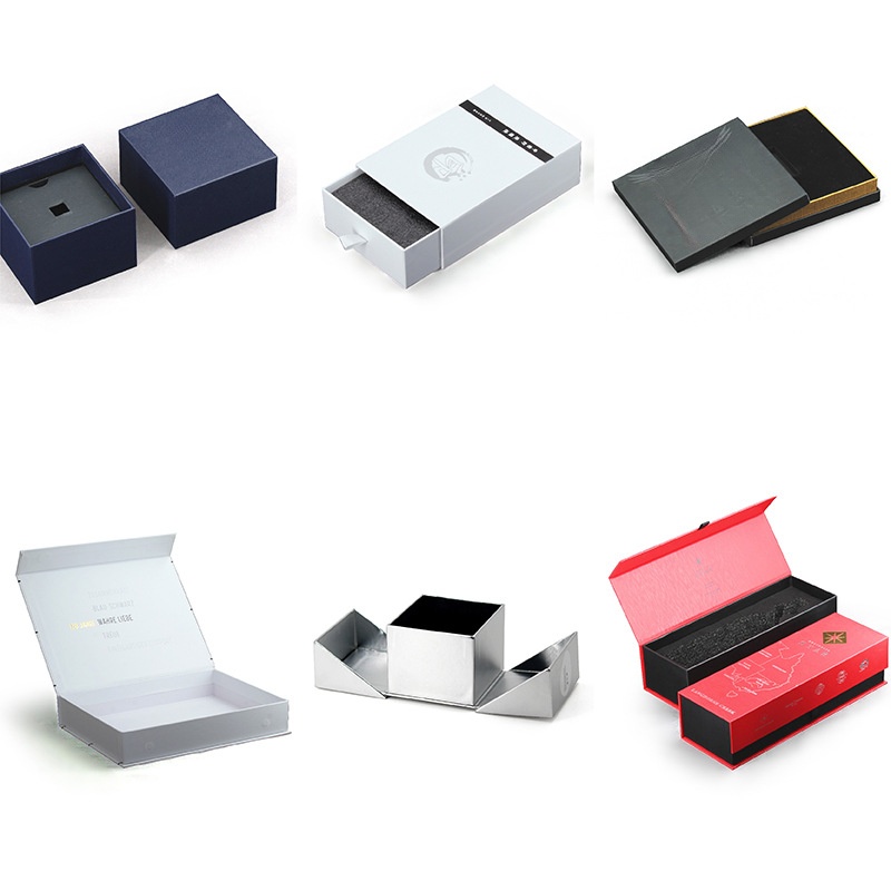 Recycled Sliding Drawer Packaging Kraft Paper Box With Insert and Durable for Your