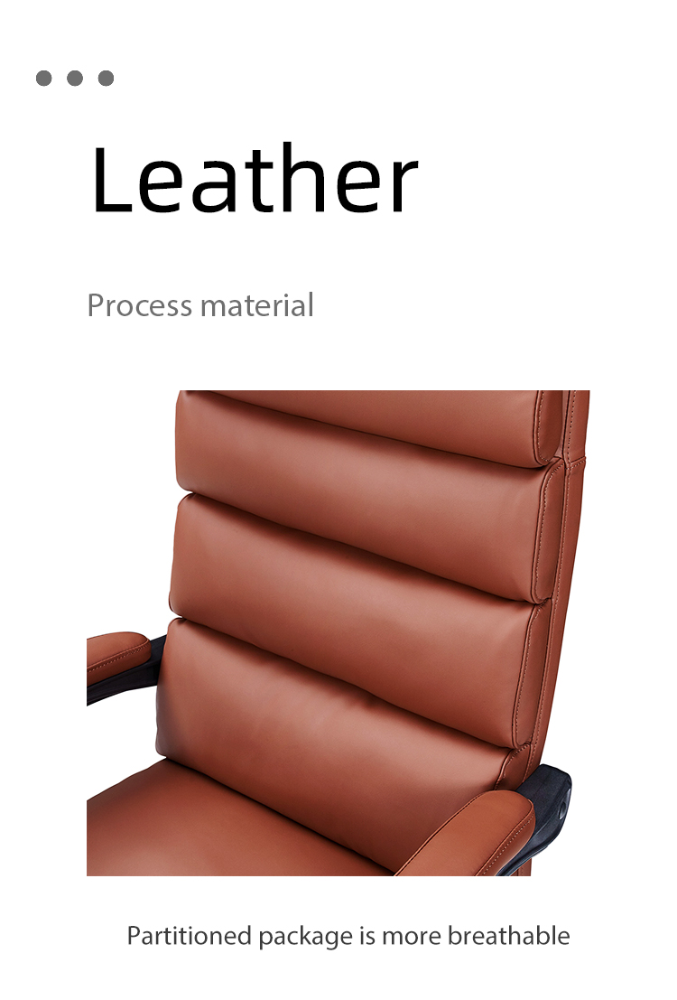 Brown Leather Executive Chair With Footrest Executive Office Chair With Leg Rest