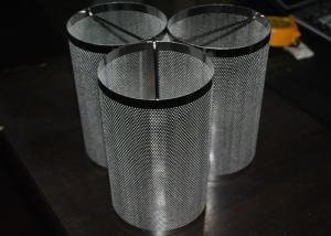 China Aviation / Nuclear Industry Stainless Steel Mesh Filter Cartridge Durable With Shape Custom factory