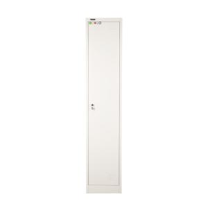 China 1 Door Steel Clothing Wardrobe Staff Lockers 0.7mm Thickness factory