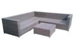 Patio L Shape Synthetic Rattan Weave Outdoor Sofa Set