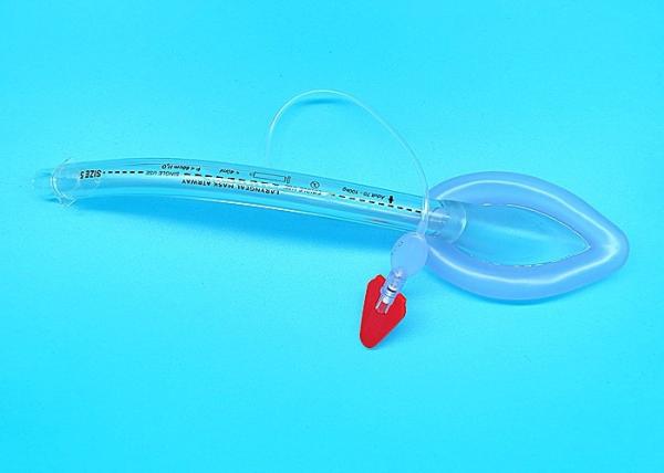 Flexible Tube Reusable Laryngeal Mask , Medical Laryngeal Mask Class II