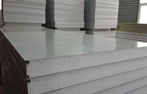 China Expanded Polystyrene EPS Metal Sandwich Panel With 30-45dB Sound Insulation factory