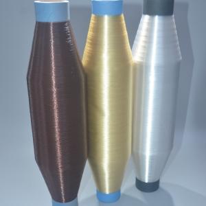 China Single Strand Polyester Filament Yarn Low Elongation For Knitting factory