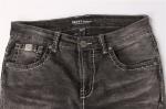 68% Cotton 30% Polyester Men'S Denim Pants Distressed Black 30-40 Size