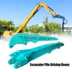 High-effective excavator bore pile drilling machine pile driver attachment for