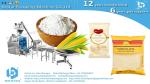 2kg salt gusset pouch weighing packaging machine with TTO printer BSTV-450DZ