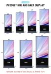 Original Commercial Display Screen 49 Inch 178 Degree Wide Viewing Angle Split