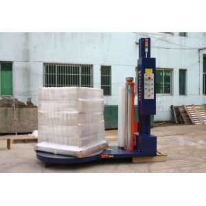 Auto Stretch Pallet Wrapper Machine 1500KG Electrical PLC Control