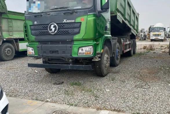 Used Commercial Trucks 8×4 430hp Weichai Engine Second Hand SHACMAN D'LONG X3000