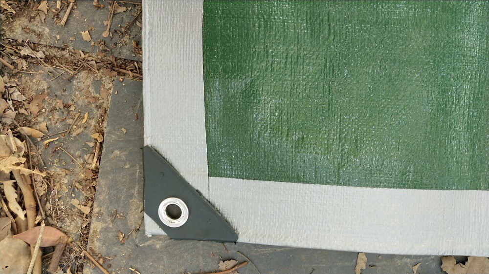 Reinforced Edges HDPE Camping Ground Sheet For Army