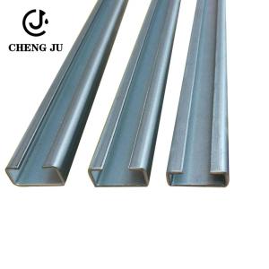 China Galvanized C Type Steel Channel 1mm 1.5mm Cold Rolled Hot Dipped factory