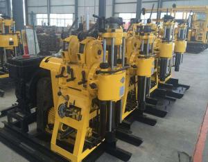China Double Cylinder Hydraulic Feeding Rotary Type Core Drill Rig factory