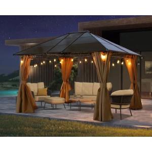 China Gazebo Waterproof Stable Gazebo with Side Panels Hardtop factory