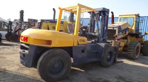 China 10ton forklift , deisel engine , tcm used forklift 10ton factory