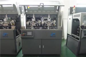 China Three Color Automatic Hot Stamping Machine , 3600Pcs / Hr Auto Stamp Machine factory