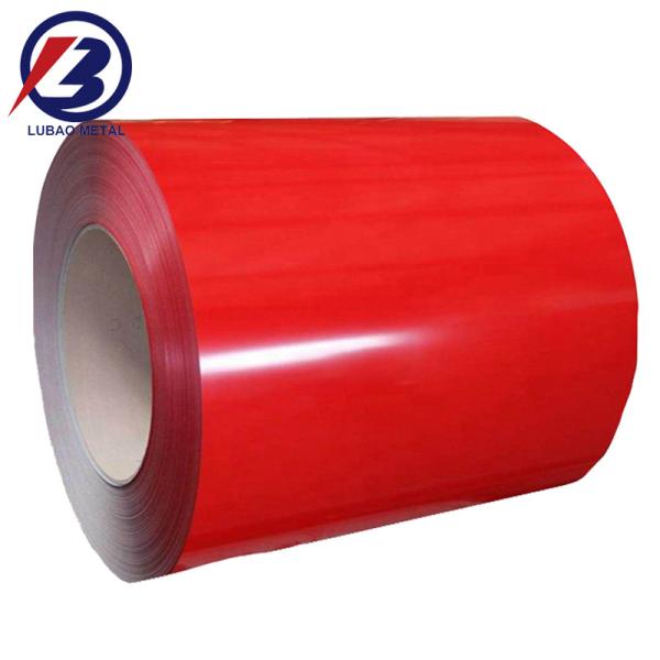 PPGI Coils in RAL Color Red Violet Blue Green for Roofing Sheet Width 700-900MM