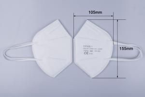 China 95% Filtration Efficiency EN149 FFP2 Respirator factory
