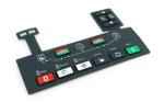 Durable Genset Controller ATS Controrleler Silicone Rubber Keypads with PU