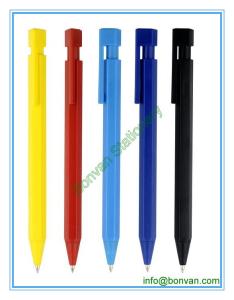China plastic solid color gift pen, gift logo pen for popular advertising factory