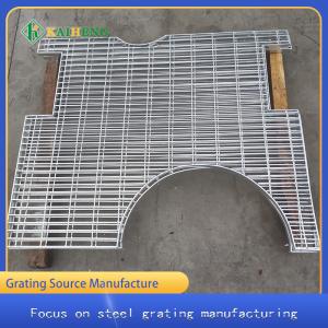 China Customized Hot Dip Galvanized Steel Grating For Walkway 12 &quot;X 24&quot; X 1.5&quot; factory