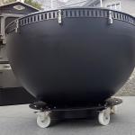 European Outdoor Cooking Grills Fire Bowl Corten Steel Barbecue Grill