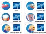 Countertop Water Flosser Family Teeth Cleaning With 12 Nozzles