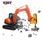 Excavator Skid Steer Post Pounder Pile Driver Hydraulic Post Driver In Usa