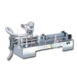 China 25bpm Pneumatic Paste Filling Machine Mineral Water Filling Machine With Foot Switch on sale