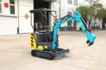 Compact Digger CE Standard 1700kg Diesel Mini Excavator For Farm Use