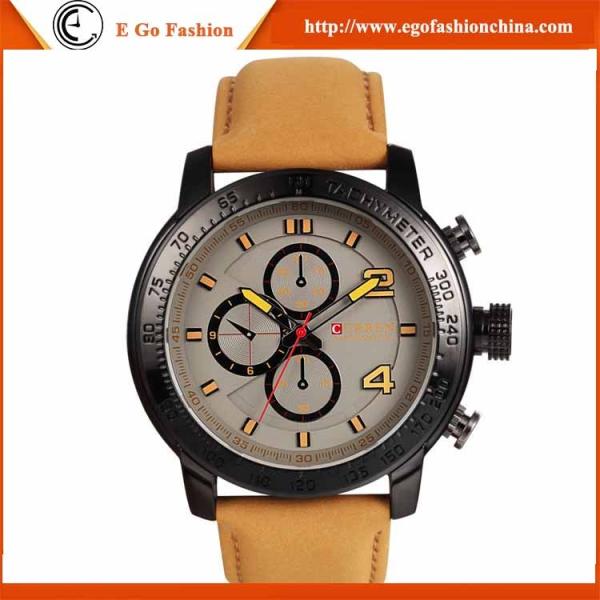China Watch Wholesale Stainless Steel Bezel Watch Top Brand CURREN Quality Watch