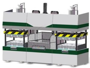 China Paper Pulp Plate Making Machine , Food Box Making Machine 380V factory