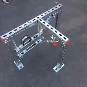 Anti Rust Seismic Wall Bracing Unistrut Mounting Devices Customized
