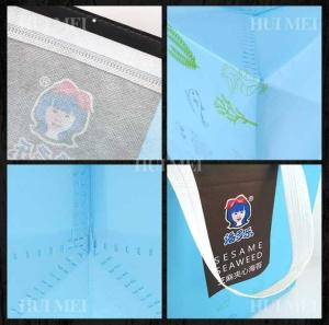 China Custom Spunbonded Non Woven Polypropylene Tote Bags 60gsm To 180gsm factory