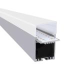 IP20 LED Linear Light Fixture AC100V-240V Installations Aluminum Material