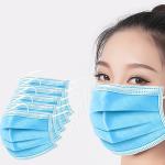 Anti Dust Protective 3 Ply Disposable Face Mask , Perfect Disposable Dust Mouth