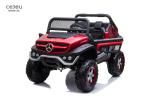 LED Lights Mercedes Benz Unimog Ride On 2 Seater With EVA Tire