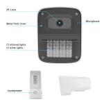 Outdoor Starlight Night Vision Two Way Audio 4MP 5MP CCTV Ip Security Camera POE