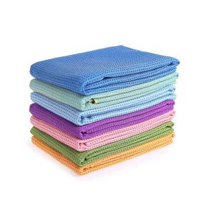 China Soft Microfiber Yoga Towel Quick Drying 80% Polyester 20% Polyamide 250 - 360gsm factory