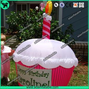 China Advertising Inflatable Cup Cake Replica/Promotional Cup Cake Model factory