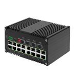 Industrial L2+ 16-Port 10/100/1000T 802.3at PoE plus 4-Port 1000X SFP Managed