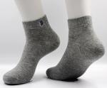Combed Boat Custom Sports Socks Snagging Resistance With Embroidered Logo