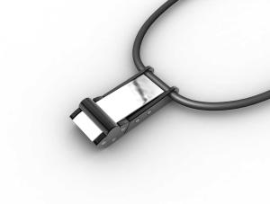 China Tagor Jewelry Top Quality Trendy Classic 316L Stainless Steel Necklace Pendant ADP165 factory